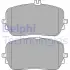 Гальмівні колодки, дискові DELPHI LP3603 (фото 1)