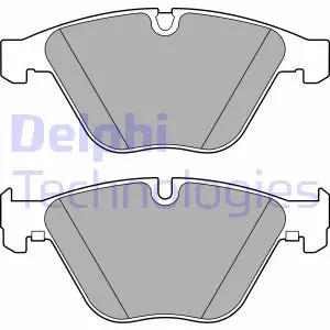 Гальмівні колодки дискові BMW 3(E90)/5(E60)/7(E65) "F "03>> DELPHI LP3630