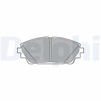 Тормозные колодки DELPHI LP3632