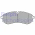 Комплект гальмівних колодок задн, MAN TGE VW CRAFTER, GRAND CALIFORNIA CAMPER 2.0D/Electric 09.16- DELPHI LP3641 (фото 1)