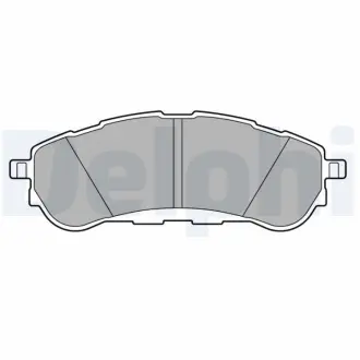 Тормозные колодки DELPHI LP3707