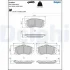 Комплект гальмівних колодок передн, HYUNDAI ELANTRA VII KIA NIRO II 1.6-Electric 03.20- DELPHI LP3854 (фото 1)