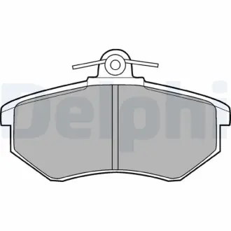 Тормозные колодки DELPHI LP424