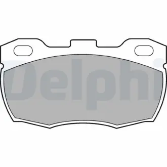 Комплект гальмівних колодок DELPHI LP506