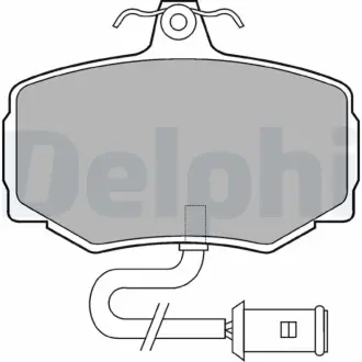 Комплект тормозных колодок, дисковый тормоз DELPHI LP554