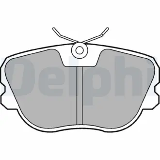 Комплект тормозных колодок, дисковый тормоз DELPHI LP575