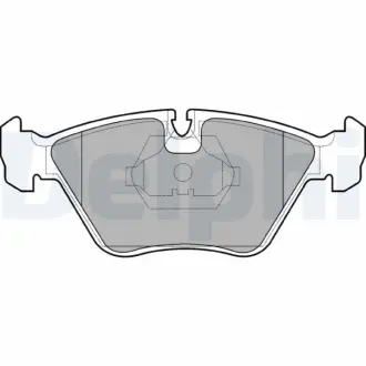 Комплект тормозных колодок, дисковый тормоз DELPHI LP705