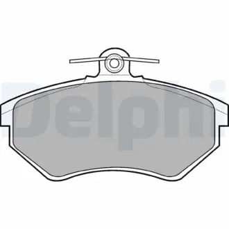 Тормозные колодки DELPHI LP770