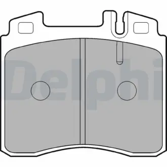 Гальмівні колодки дискові MERCEDES S(W140)/SL(R107) "F \'\'85-99 DELPHI LP842