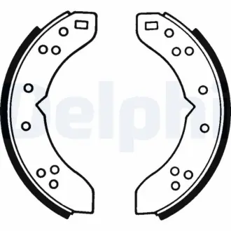 Комплект тормозных колодок DELPHI LS1032