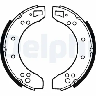 Комплект тормозных колодок DELPHI LS1050