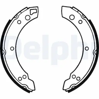 Комплект тормозных колодок DELPHI LS1062