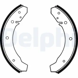 Комплект тормозных колодок DELPHI LS1098
