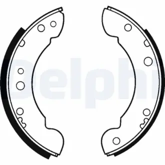 Комплект тормозных колодок DELPHI LS1201