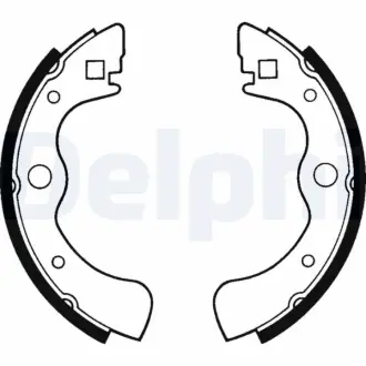 Комплект тормозных колодок DELPHI LS1213