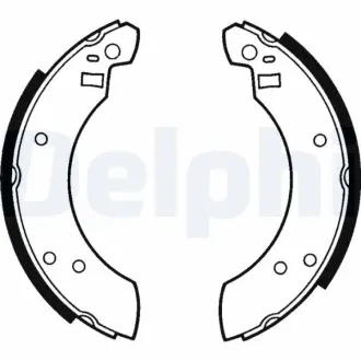 Комплект тормозных колодок DELPHI LS1216