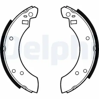 Комплект тормозных колодок DELPHI LS1232