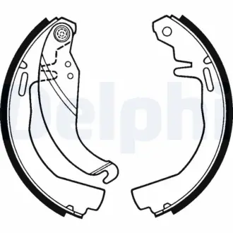 Комплект тормозных колодок DELPHI LS1246