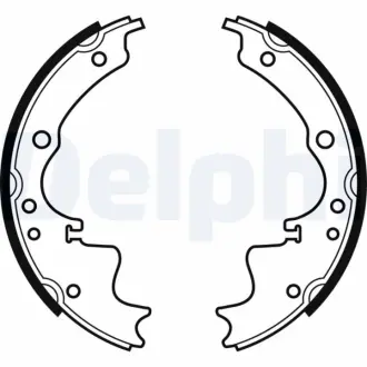 Комплект тормозных колодок DELPHI LS1261