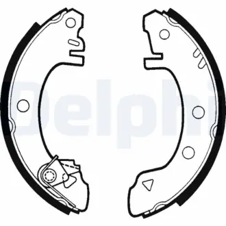 Комплект тормозных колодок DELPHI LS1267