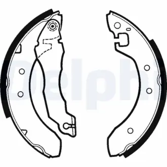 Комплект тормозных колодок DELPHI LS1269