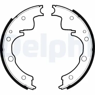 Комплект тормозных колодок DELPHI LS1270