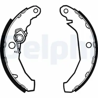 Комплект тормозных колодок DELPHI LS1272