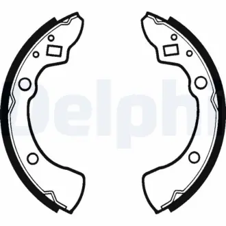 Комплект тормозных колодок DELPHI LS1278
