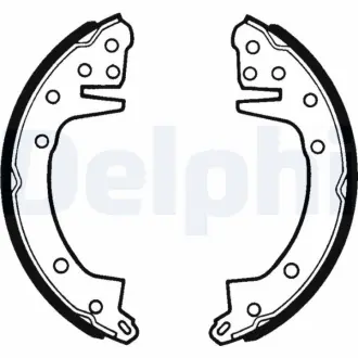 Комплект тормозных колодок DELPHI LS1283