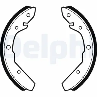 Комплект тормозных колодок DELPHI LS1286