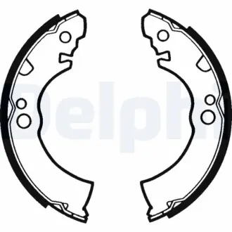 Комплект тормозных колодок DELPHI LS1289