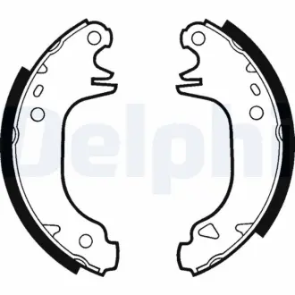 Комплект тормозных колодок DELPHI LS1293