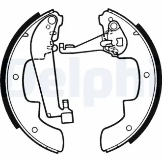 Комплект тормозных колодок DELPHI LS1299