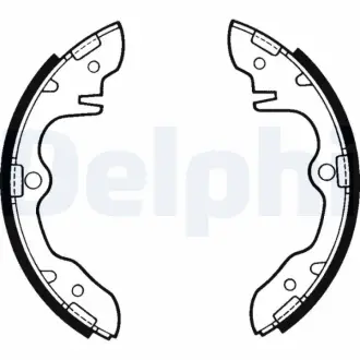 Комплект тормозных колодок DELPHI LS1304