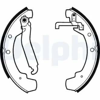 Комплект тормозных колодок DELPHI LS1305