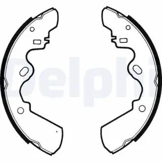 Комплект тормозных колодок DELPHI LS1310