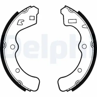 Комплект тормозных колодок DELPHI LS1316