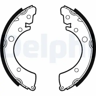 Комплект тормозных колодок DELPHI LS1332