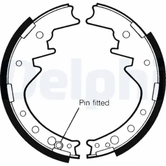 Комплект тормозных колодок DELPHI LS1335