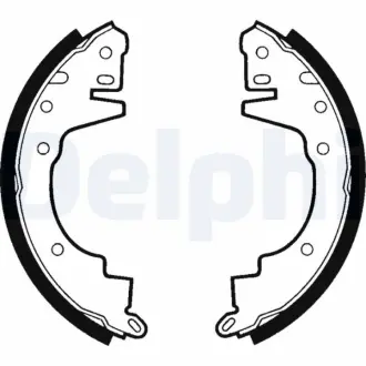 Комплект тормозных колодок DELPHI LS1345