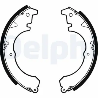 Комплект тормозных колодок DELPHI LS1358