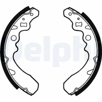 Комплект тормозных колодок DELPHI LS1362
