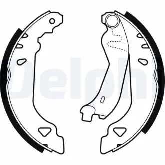 Комплект тормозных колодок DELPHI LS1378