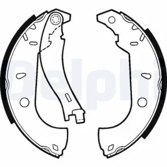 Комплект тормозных колодок DELPHI LS1379