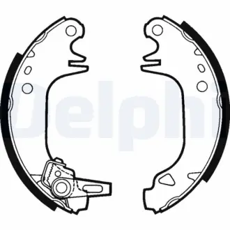 Комплект тормозных колодок DELPHI LS1382