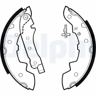 Комплект тормозных колодок DELPHI LS1393