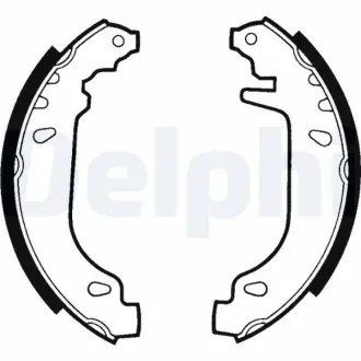Комплект тормозных колодок DELPHI LS1404