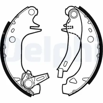 Комплект тормозных колодок DELPHI LS1441