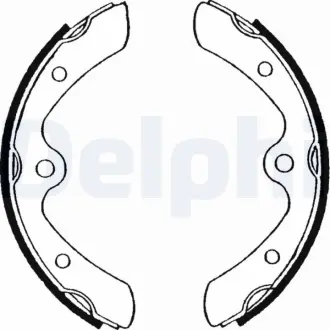 Комплект тормозных колодок DELPHI LS1459