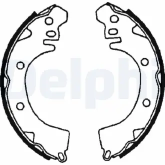 Комплект тормозных колодок DELPHI LS1471